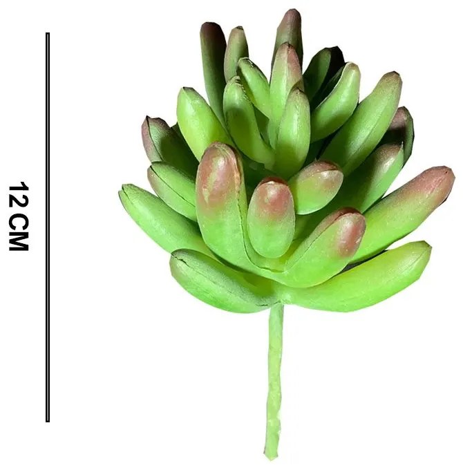 Folhagem Artificial Suculenta 12cm - D'Rossi