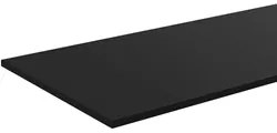 Tampo Para Balcão de Cozinha 120cm MDP Preto - AJL Móveis