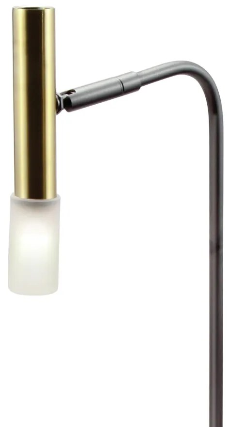 Abajur Flash 20X12X53Cm Tubo Ponteira Acrílico Metal Alumínio 01Xg9 -... (CROMADO)