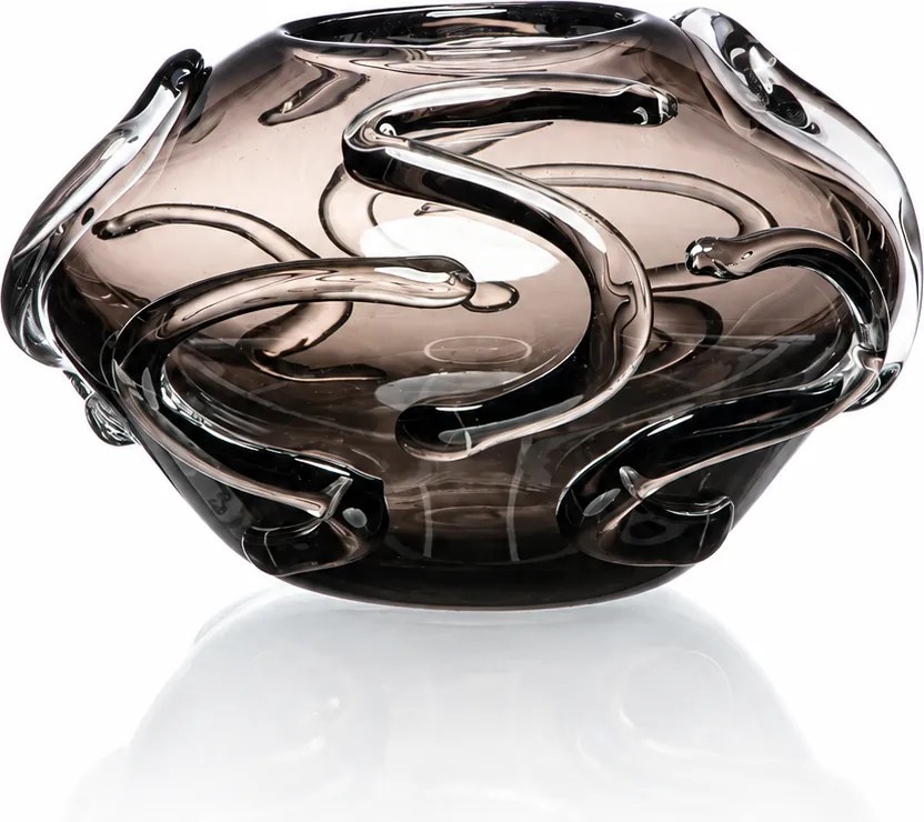 Vaso Murano Tanger G  - Ônix  Ônix