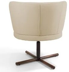 Poltrona Decorativa Sala de Estar Melissa Base Xis Giratória C-129 Lin