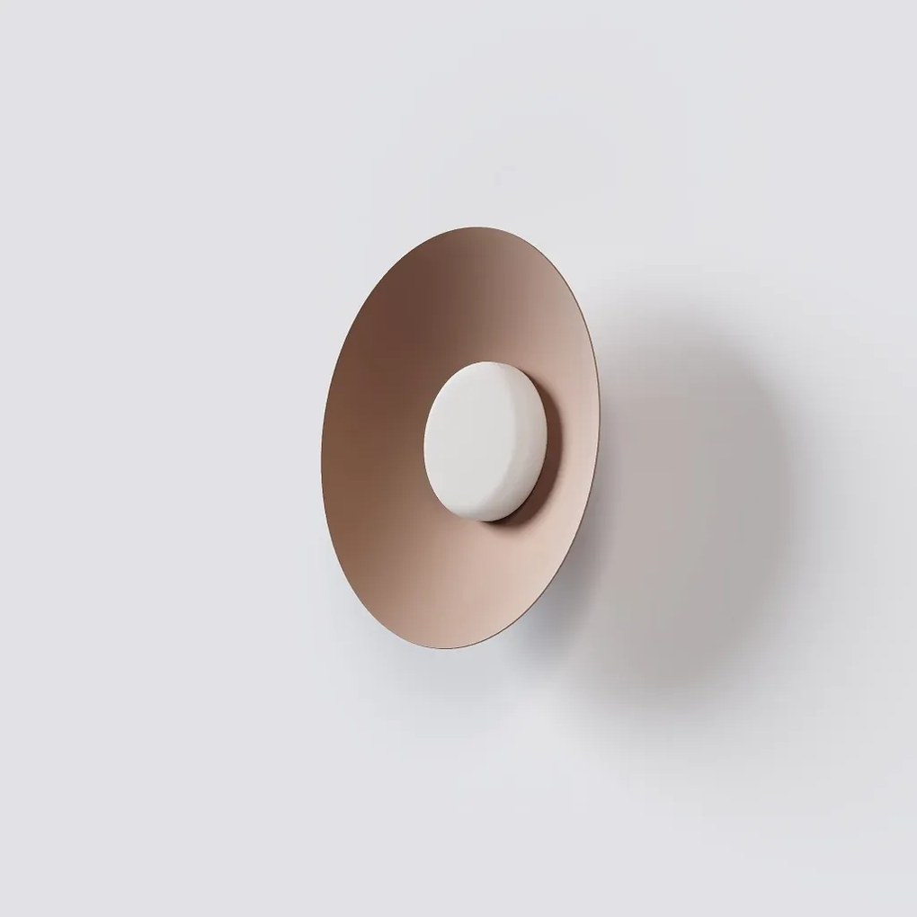 Arandela Tod Dish Egg Small Ø26Cm Led 12W 3000K - Qimporta Ar2525 (CHAMPANHE)