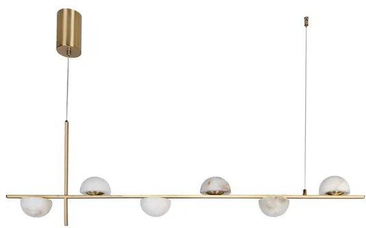 Pendente Led Metal Dourado 3w 1260lm 2700k Cora