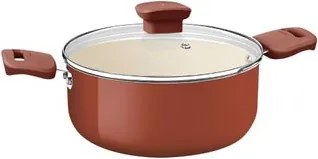 Caçarola Tramontina Veronese Alumínio e Cerâmica Argila 22cm 3,6 L
