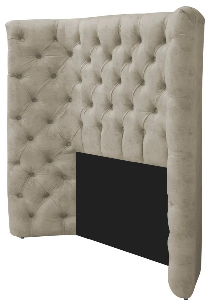 Kit Cabeceira e Calçadeira Baú Solteiro Everest P02 90 cm para cama Box Suede - ADJ Decor