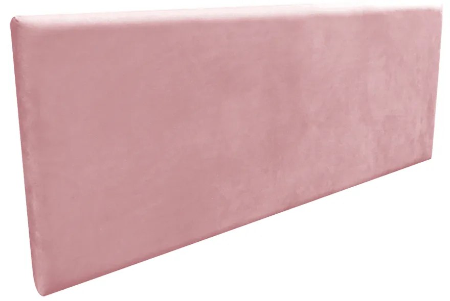 Cabeceira Painel Clean para Cama Box Casal 160 cm Suede M11 - D'Rossi - Rose
