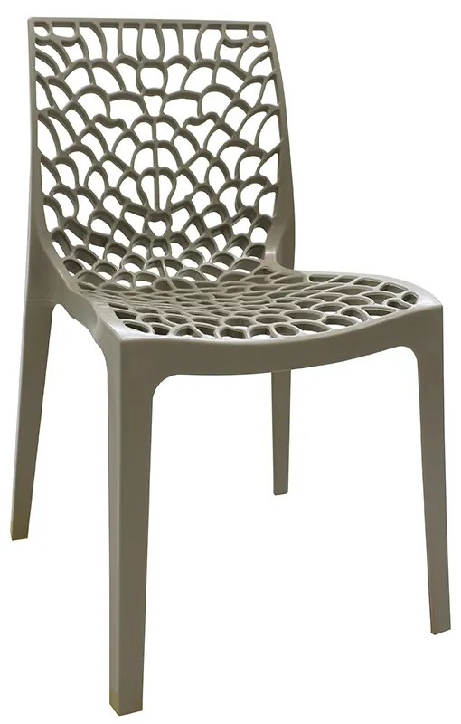 Cadeira Gruvyer Sala de Jantar Nude R02 - D'Rossi