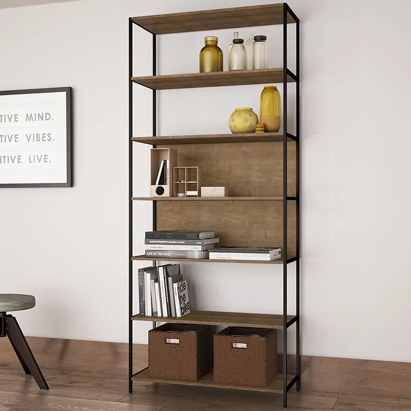 Roupeiro Closet Estantes Cabideiro Mesa Estilo Industrial