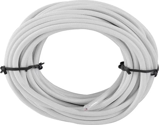 Kit Fio Tecido Alumínio 10 Deslocadores 10m - BRANCO