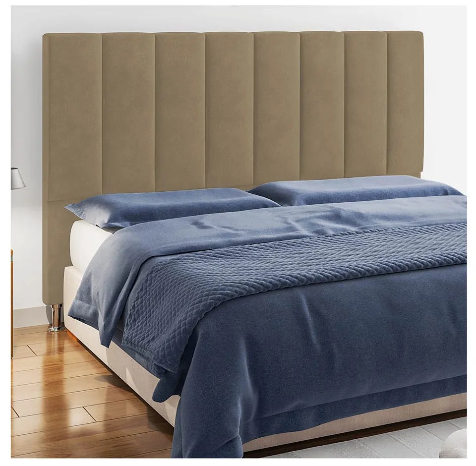 Cabeceira King Hannover P04 195 cm Suede - ADJ Decor