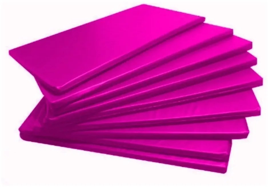 Kit 5 Colchonetes Academia Imperme�Vel 90 X 42 - Orthovida (Rosa)