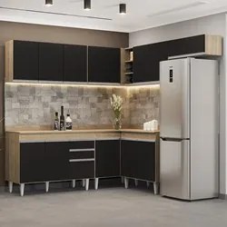 Armário de Cozinha Modulado de Canto 7 Peças CP20 Balcão com Tampo Cas
