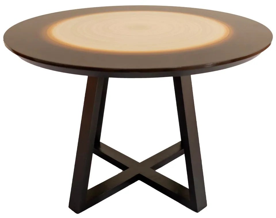 Mesa Pé Cruzado Decorativa - Salar Alto Brilho  Kleiner