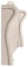 Cabeceira Cama Box Casal Queen 160cm Antibes Z37 Linho Cru - Mpozenato