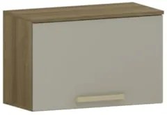 Armário de Cozinha 60cm Com 1 Porta Nádia Mocca/Avelã L01 - Mpozenato