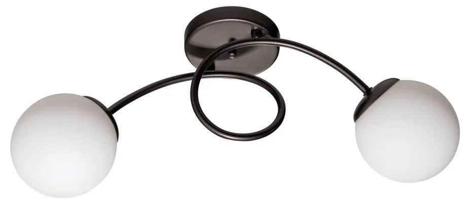 Arandela Tie 20,5X21X49Cm 2Xg9 Globo Ø12Cm - Usina 25107/52 (FN-F - Fendi Fosco, FOSCO)