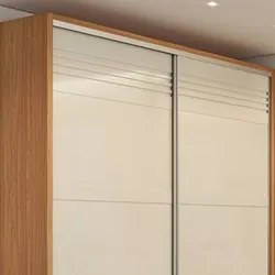 Guarda Roupa Casal 223cm 2 Portas de Correr 100% MDF TW602 Freijó/Off