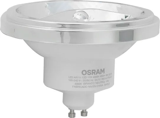 Lampada Led R111 Gu10 11W 950Lm 12 127220V - LED BRANCO NEUTRO (4000K)