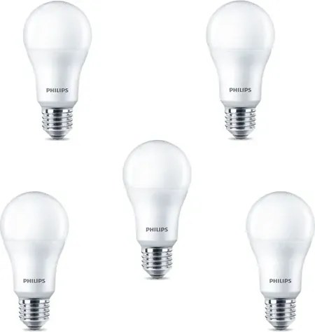 Kit 5 Lâmpadas Bulbo Led 11W 1018Lm 180°
