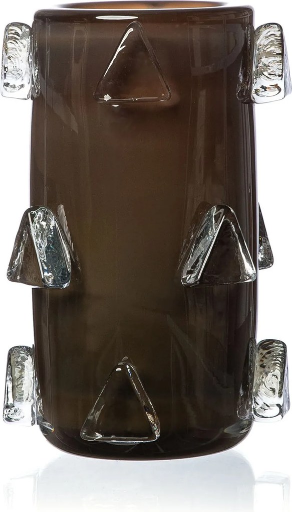 Vaso de Murano Prisma M  Bronzita