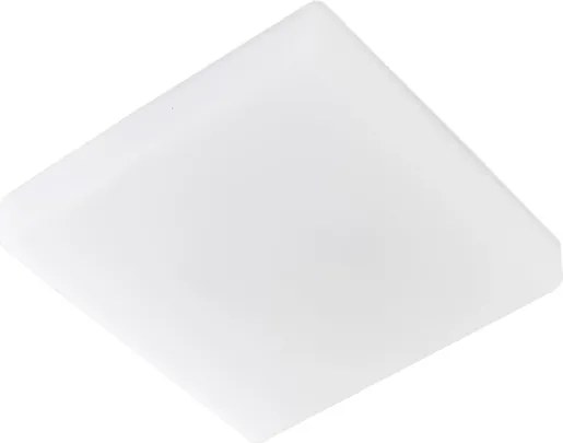 Plafon Led Sobrepor 16W 1600Lm 6500K Aluminio Branco Frameles