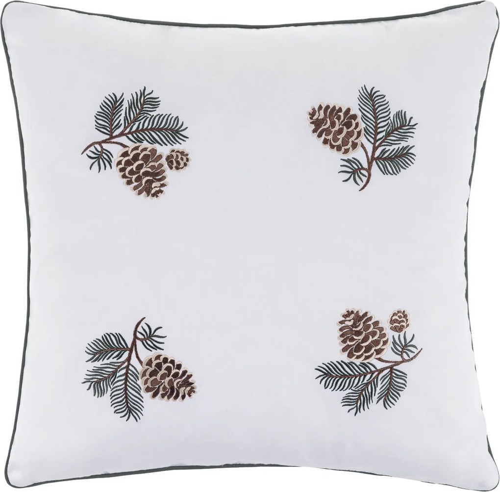 Almofada c/ Enchimento Trussardi Cetim 300 Fios Pigna 45x45cm -
