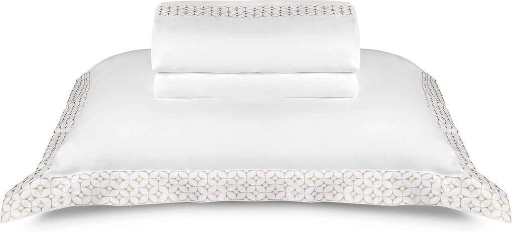 JOGO DE CAMA - THE CARNEGIE BEGE