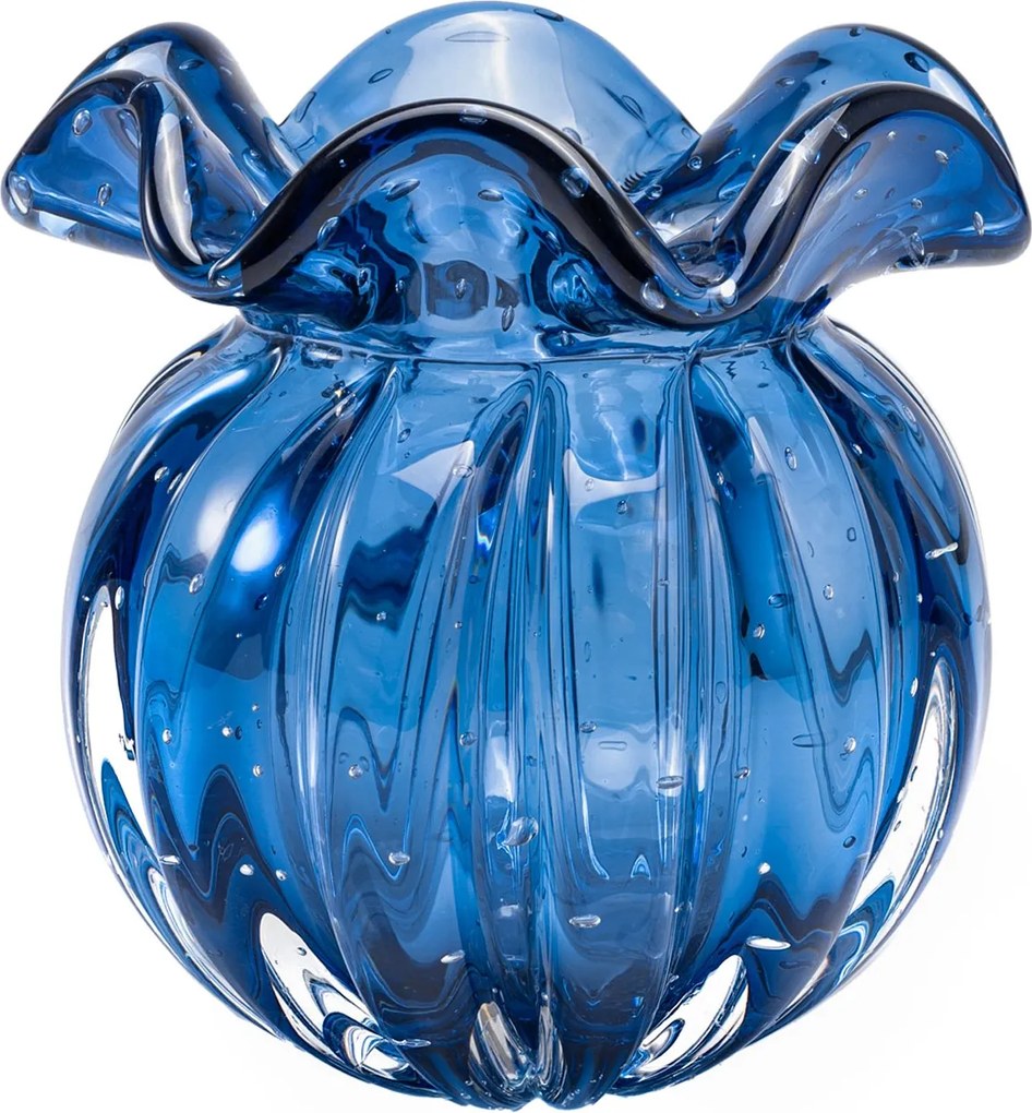Vaso Murano Trouxinha Torcello P - Nightly Blue  Nightly Blue