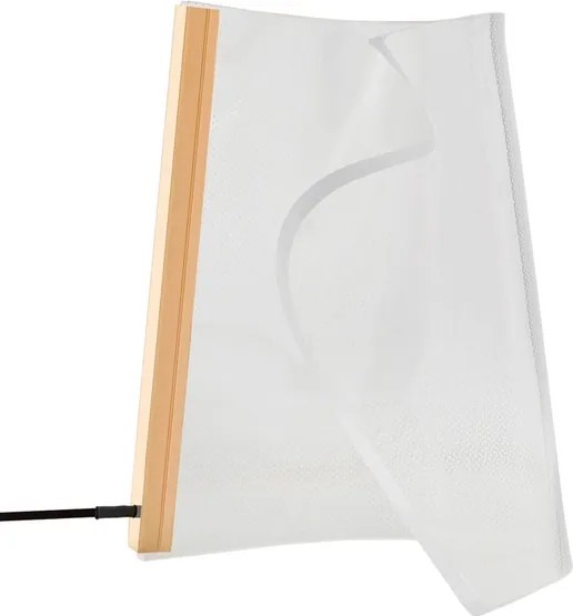 Luminaria De Mesa Led Aluminio Dourado 6W 3000K Zaha