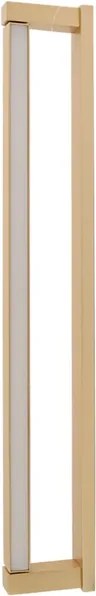 Arandela Led Aluminio Dourado 8,8W 127V 3000K Fit15