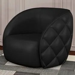 Kit 2 Poltronas Decorativa para Sala 90cm Tressê Zion M22 Sintético Pr