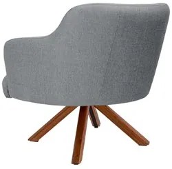 Kit 2 Poltronas Decorativas Giratórias Base Giromad Madeira Jade C-416