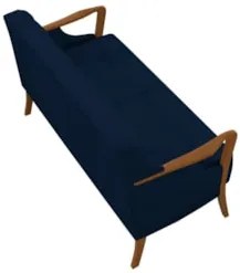 Kit Namoradeira 135cm e 2 Poltronas Decorativas Capitonê Lapa Z32 Velu