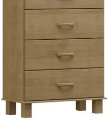 Cômoda Para Quarto 79cm 4 Gavetas Pé Madeira Renzo Freijó F07 - Mpozen