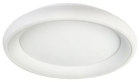 Plafon Led Sobrepor 36W Luz Amarela Yamamura - BRANCO