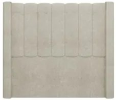Cabeceira Casal King Cama Box 195cm Claire Z04 Boucle Bege - Mpozenato