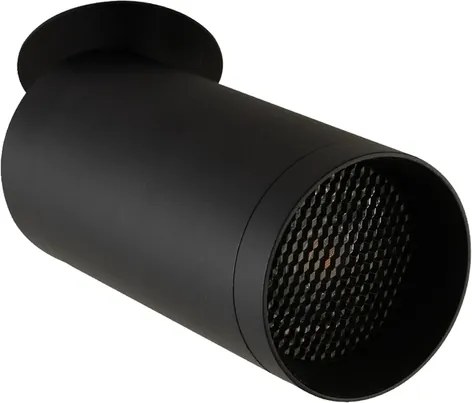 Spot Aluminio Com Honeycomb 7,1Cm Lisse Iii - PRETO