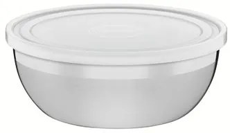 Pote Tramontina Freezinox Aço Inox Tampa Plástica 25 cm 4,2 L