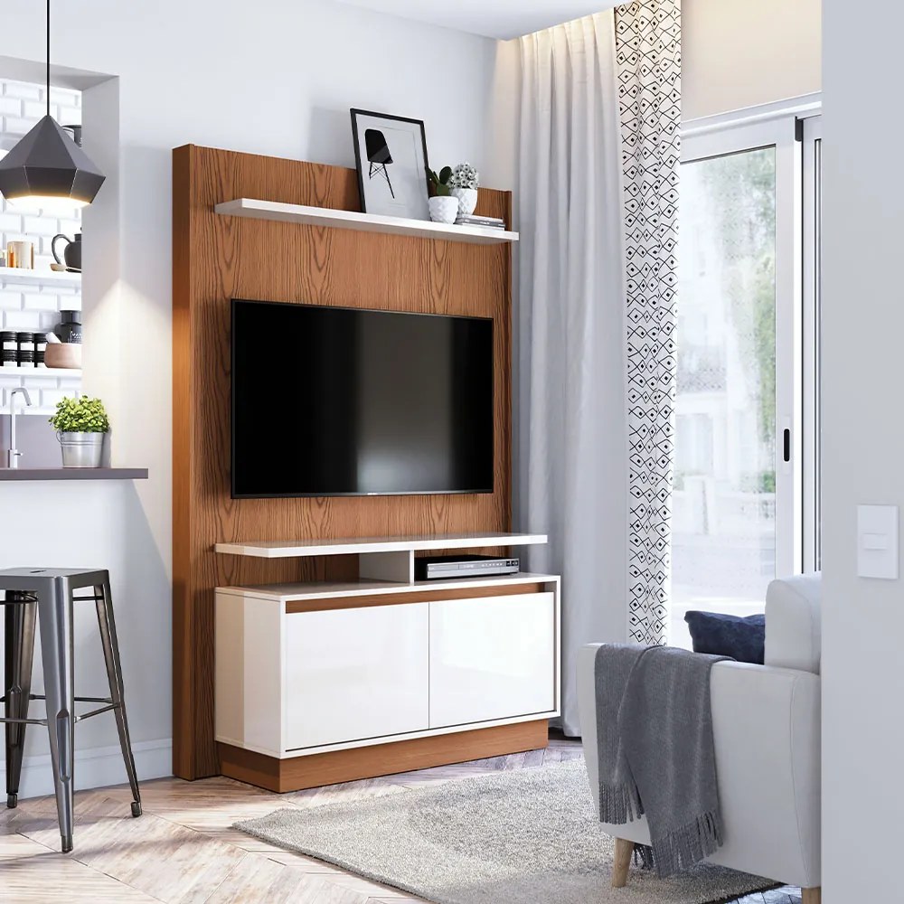 Home Suspenso Decorativo 122cm Everly Freijó/Off White G29 - Gran Belo
