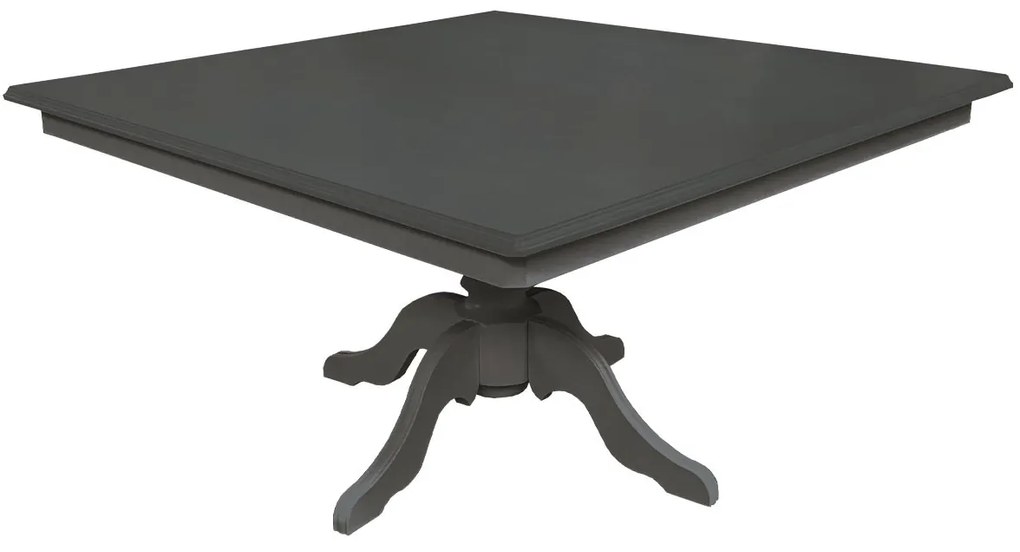 Mesa de Jantar Clássica Quadrada Altesse - Cinza Imperador  Kleiner