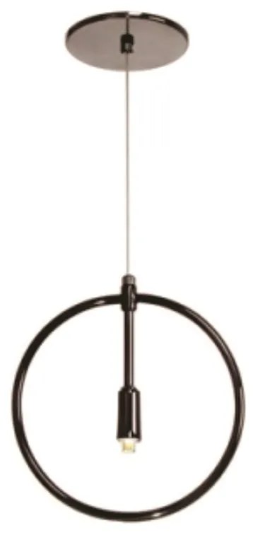 Pendente Ring Ø22X2Cm Circle Metal Aluminio 01Xg9 - Old Artisan Pd-560... (DOURADO FOSCO / DOURADO BRILHO)