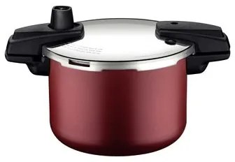 Panela de Pressão Tramontina Arizona em Alumínio Antiaderente Starflon Max Vermelho 20 cm 4,5 L