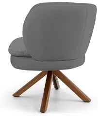 Kit 02 Poltronas Decorativas Melissa Base Giromad Giratória C-416 Linh