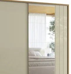 Guarda Roupa Casal 278cm 2 Portas 4 Espelhos Mya Opala/Cumaru Z10 - Mp