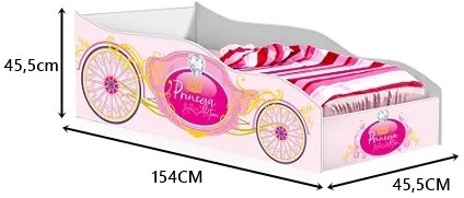 Cama Carro Infantil Carruagem 200 – Gabrielli Móveis
