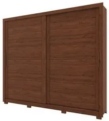 Guarda Roupa Casal 2 Portas de Correr Palace Castanho - Henn