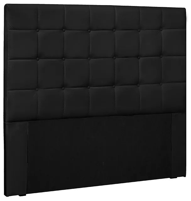 Cabeceira Cama Box Solteiro 90cm Verona Corano Preto - Sheep Estofados - Preto