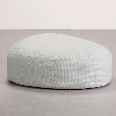 Puff Oslo Baixo P Trama White - 78383 Sun House