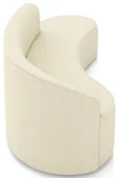 Sofá 4 Lugares Para Sala 220cm Orgânico Wendi Linho Bege I01 - Mpozen
