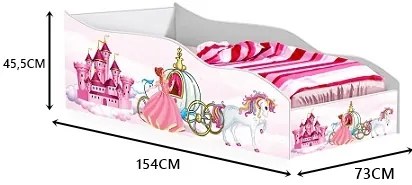 Cama Carro Infantil Carruagem 300 – Gabrielli Móveis